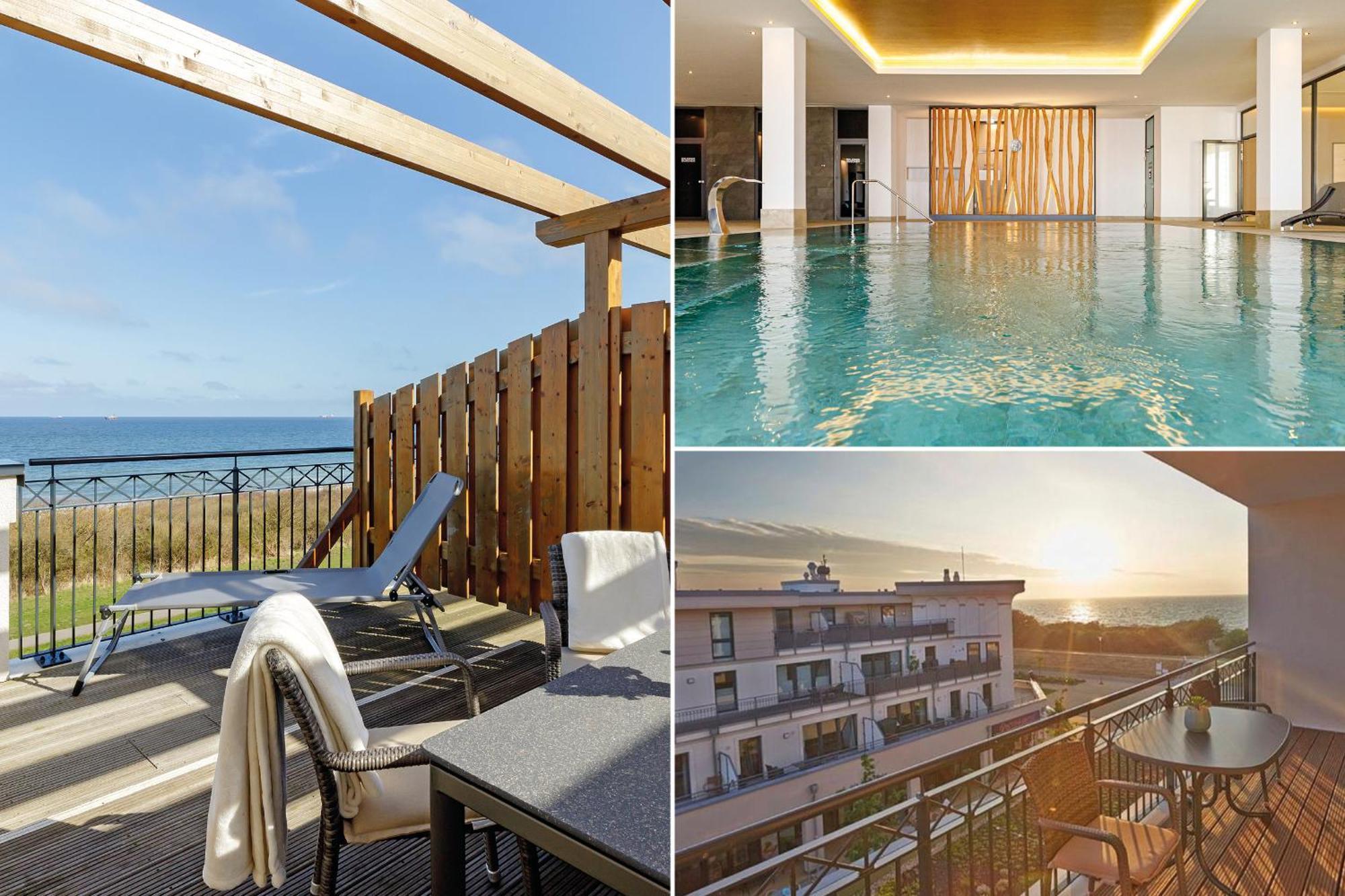 Aparthotel Waterkant Suites direkt am Meer mit Wellnessbereich Börgerende-Rethwisch Exterior foto